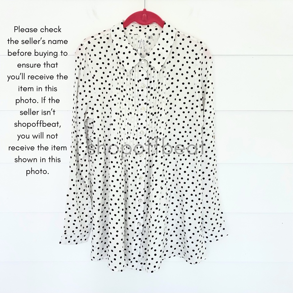 (35) NEW Seraphine Dotty Woven Maternity Top 6 - Picture 14 of 17